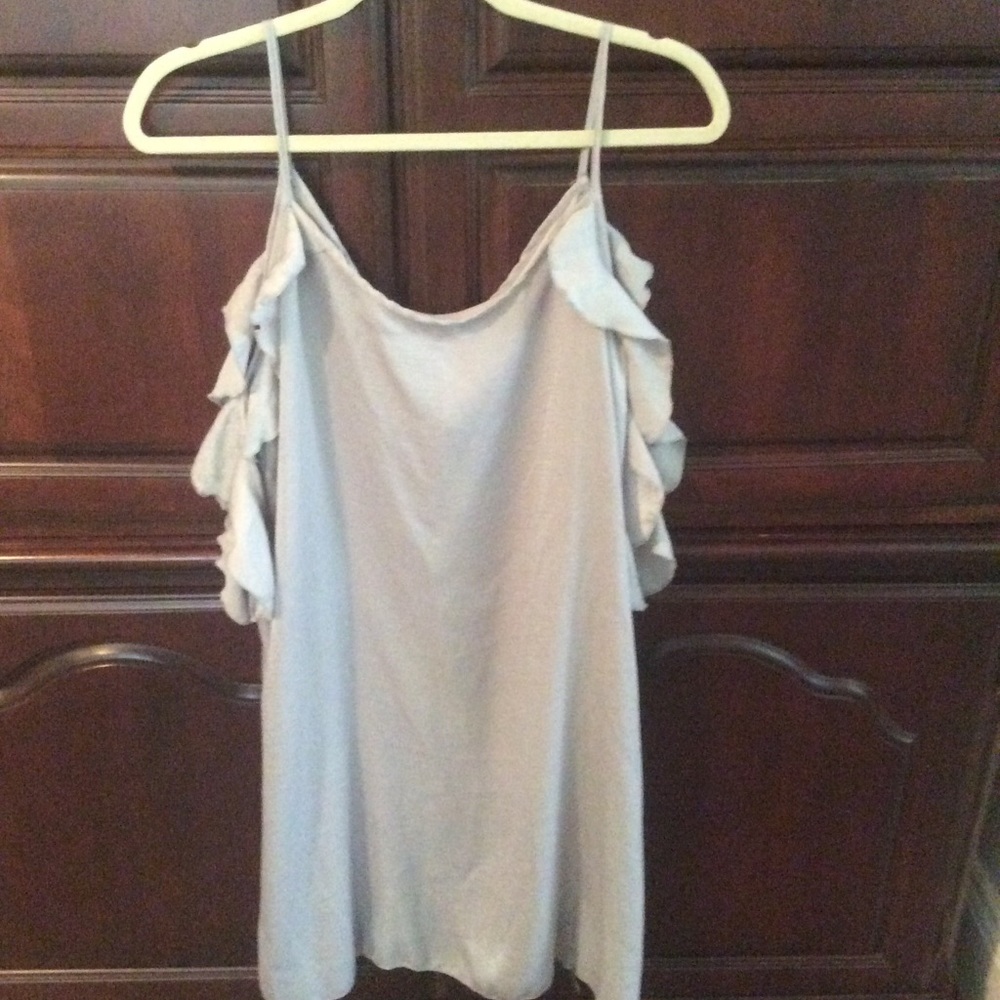 Metallic Silver Cocktail Dress